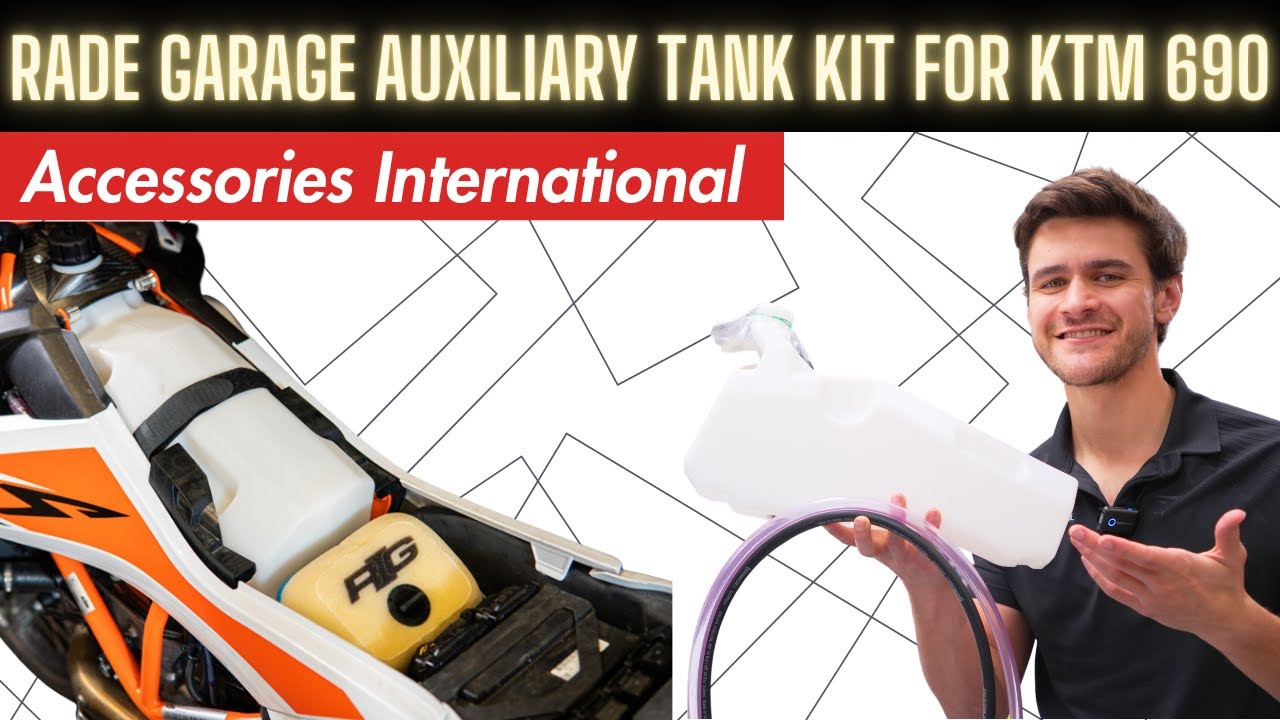 Rade Garage Auxiliary Tank Kit for KTM 690 Enduro & SMCR (2019+) | Product Overview