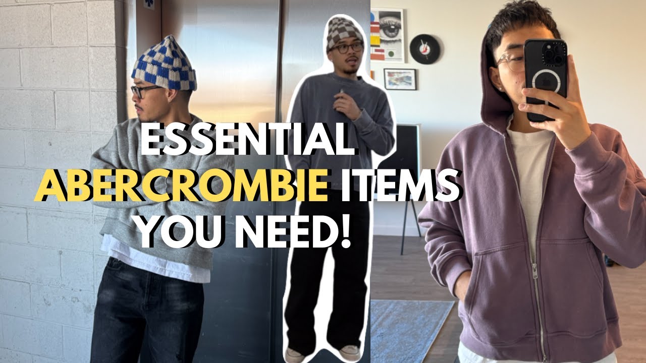 STREETWEAR STAPLES FROM ABERCROMBIE : A STYLE GUIDE! ( CALM OUTFIT IDEAS )