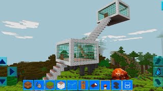 JurassicCraft: Free Block Build & Survival Craft Gameplay #55 (iOS & Android) | Double Sky House screenshot 3