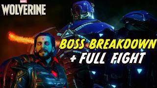 Marvel’s Wolverine: Nathaniel Essex Boss Fight Breakdown | Full Fight + Cinematics