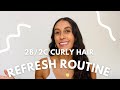 ✨2B/2C Drugstore Curly Hair Refresh Routine✨Easy, Fast, Affordable