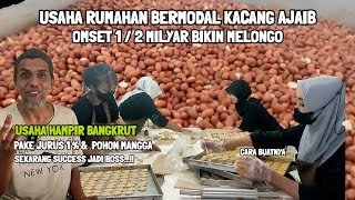 TEMBUS 1/2 Milyar !! CERDAS CUMA MODAL KACANG AJAIB DUDUK MANIS Di RUMAH Kbanjiran CUAN | IDE BISNIS