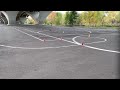 JORC221104CW RWD Buggy Runs Cones In A Parking Lot