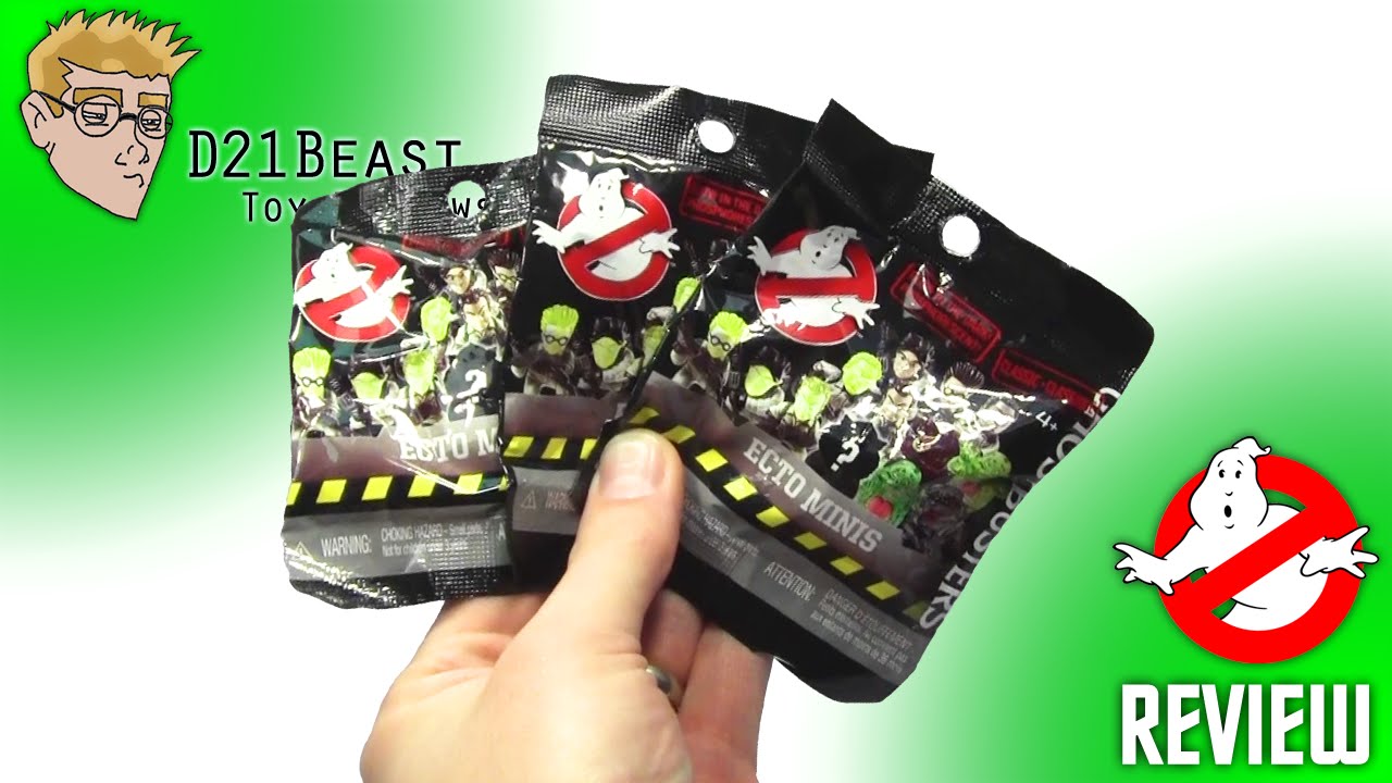 GHOSTBUSTERS ECTO MINI Blind Bag Minifigures Classic Series Review