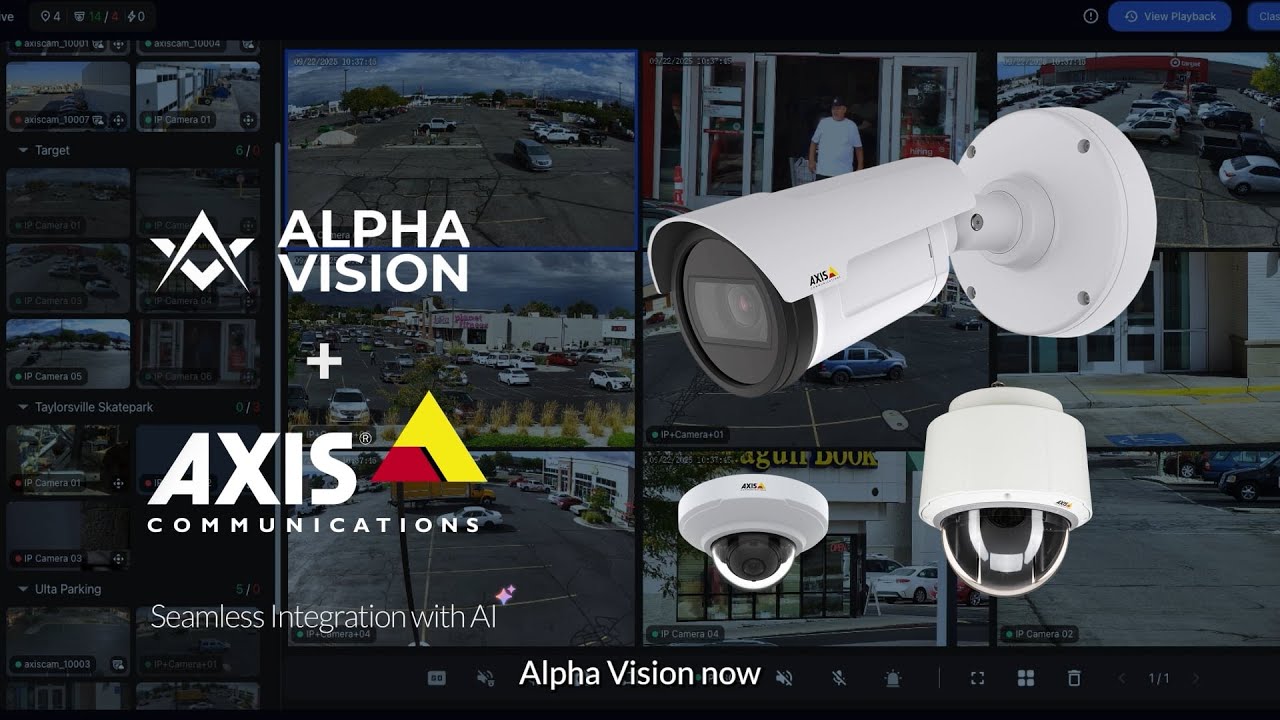 Alpha Vision + Axis Cameras | AI-Powered Surveillance with Real-Time ...