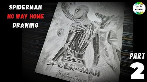 Spiderman Drawing 🕷️🕸️ | no way home | timelapse | pencil sketch | art of drawing