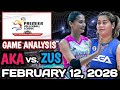 AKARI CHARGERS VS. ZUS COFFEE 🔴 February 12, 2026 | Game Analysis | PVL All Filipino conference 2026