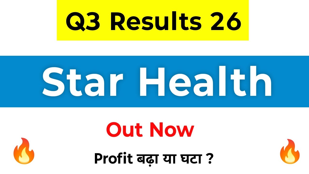 Star Health Q3 Results | Star Health Result | Star Health Share Latest News | Star Health Share