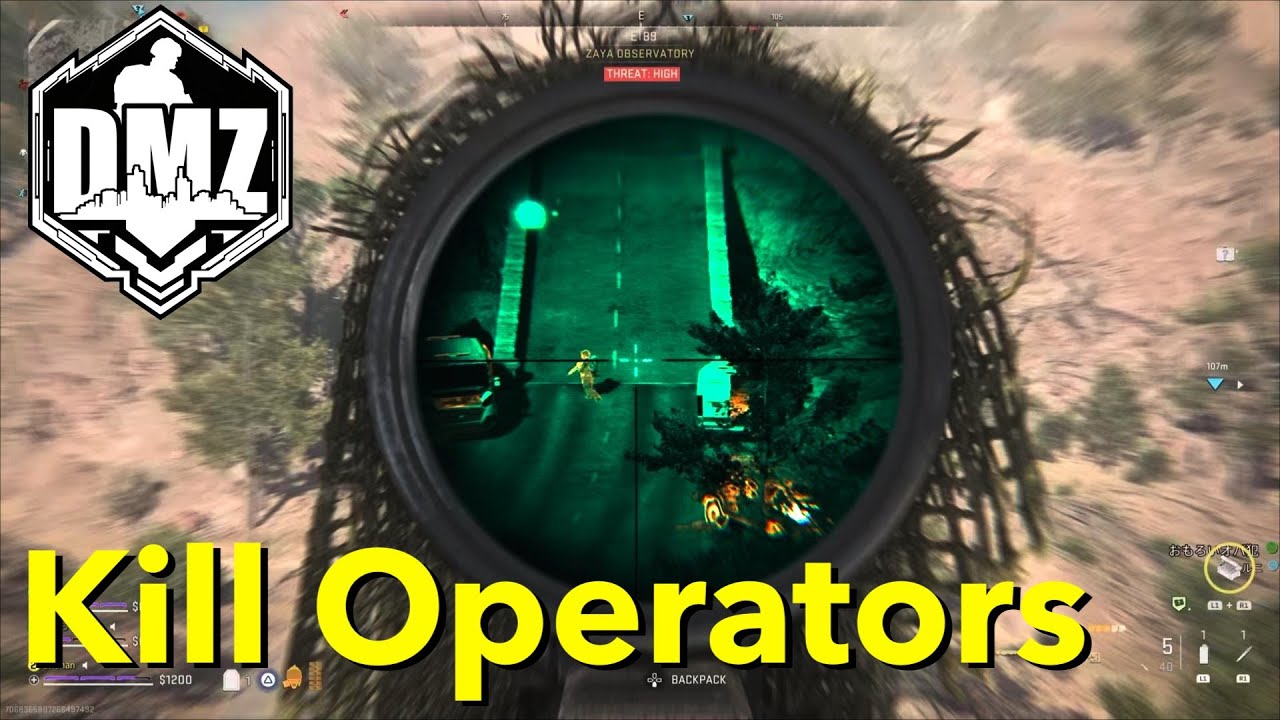 Call of Duty® Warzone 2.0 DMZ | Kill Operators (30th Jul. 2023) - YouTube