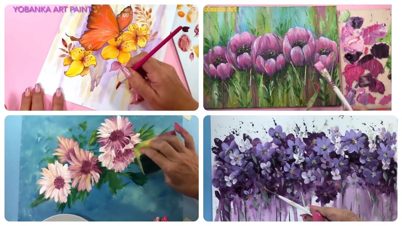 Easy And Beautiful Painting 6 Painting Ideas YouTube Maxresdefault