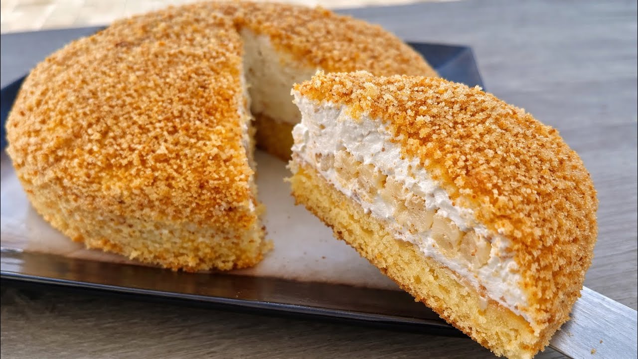 Торт «Мимоза» 🌾 Очень мягкий и с неповторимым вкусом 🍋 Быстро и легко готовится 🍌