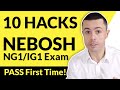 10 hacks to pass your nebosh certificate exam in 2024