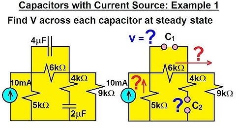 Electrical Engineering: Ch 6: Capacitors (14 of 26) Capacitors with Current Source