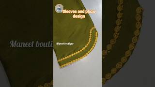 trending sleeves and plazo design #fashion #stitching #trending #viral @ManeetBoutique