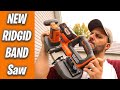 All New RIDGID 18v Cordless Band Saw REVIEW! Everything you need to know about RIDGID 18v band saw!