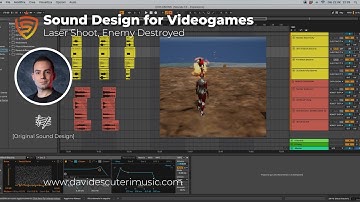 Sound Design for Videogames - Laser Shoot, Enemy Destroyed | Unreal Engine 5, Metasound, Blueprint