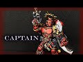 Painting a Blood Angels Captain!