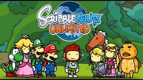 Scribblenauts Unlimited Wii U - 15 min intro