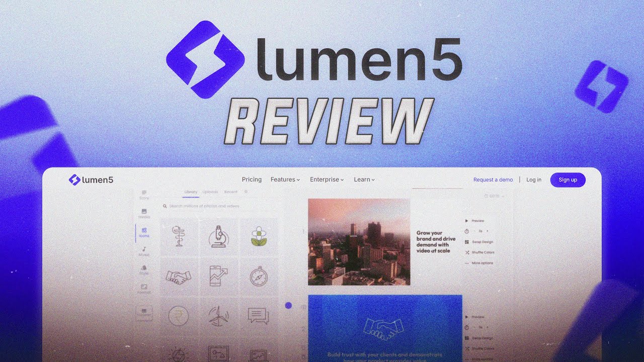 Turn Blogs Into Videos in Minutes | Lumen5 AI Review for Content Creators