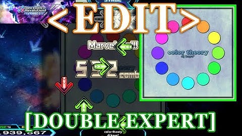 【DDR XX EDIT】 color theory / dj kaya* [DOUBLE EXPERT] Lv.16