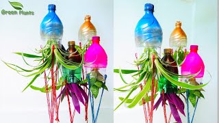 Indoor Hanging Water Garden Forest from Recycled Materials /Indoor Water Plants Garden//GREEN PLANTS