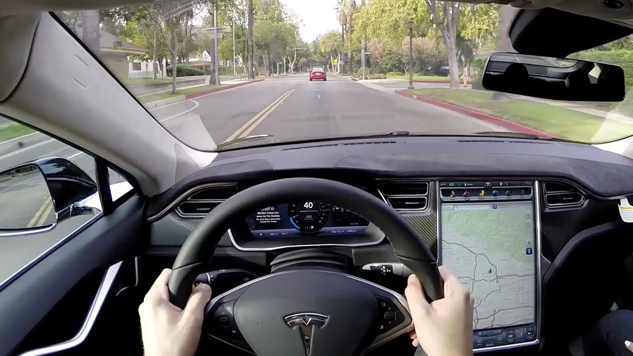 Tesla s test drive