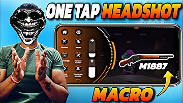 💥 GG Game Space M1887 Macro Settings 😱 | Free Fire Headshot Machine 2025 🚀
