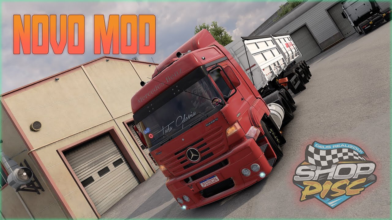 🚛 Nova Mercedes 1938S no ETS2 – Vem ver como ficou!