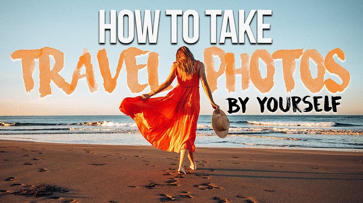 How To Take TRAVEL PHOTOS By Yourself (solo travel hack)