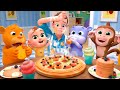 Good Morning! Breakfast with Daddy | Funny Baby Songs & Nursery Rhymes