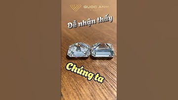 Đáp án phân biệt Giác Emerald & Radiant trong kim cương #0978689692 #quocanhdiamond #trending