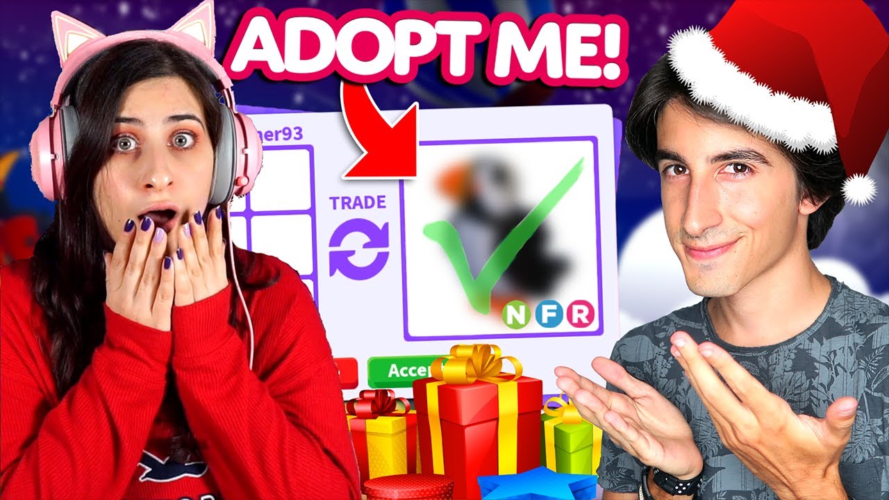 CONSEGNO a FRANCY DREAMS il suo REGALO di NATALE! BUON NATALE 🎁 @FrancyDreams Adopt Me ROBLOX ITA