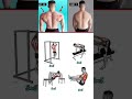 Back Home Workout Plan 💪#workout #gym #bodybuilding #backworkout #fatlosshelp
