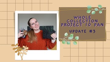 Whole Collection Project 10 Pan - Update #3 // COLLAB
