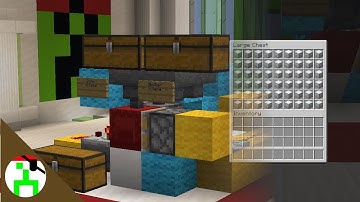 Minecraft Tutorial: Bulk Storage System