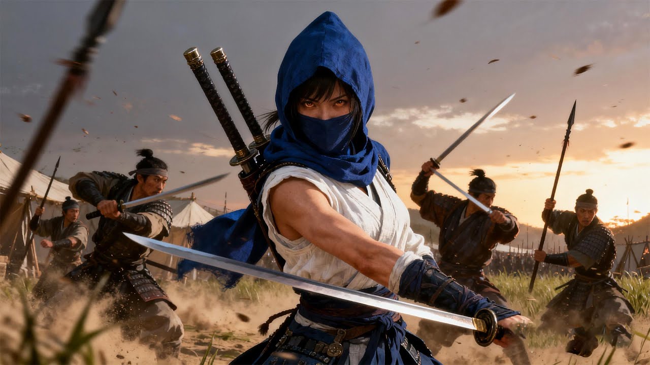 女將軍假裝被俘虜，下秒直接反殺整個敵營！#drama #kungfu #中国电视剧