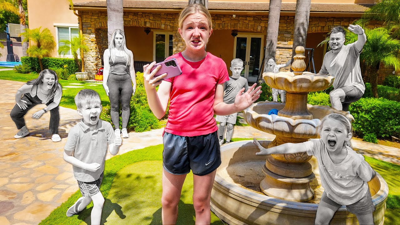 Statues!! Last One Caught Moving Wins - Beyond Family vs Lively Lewis!