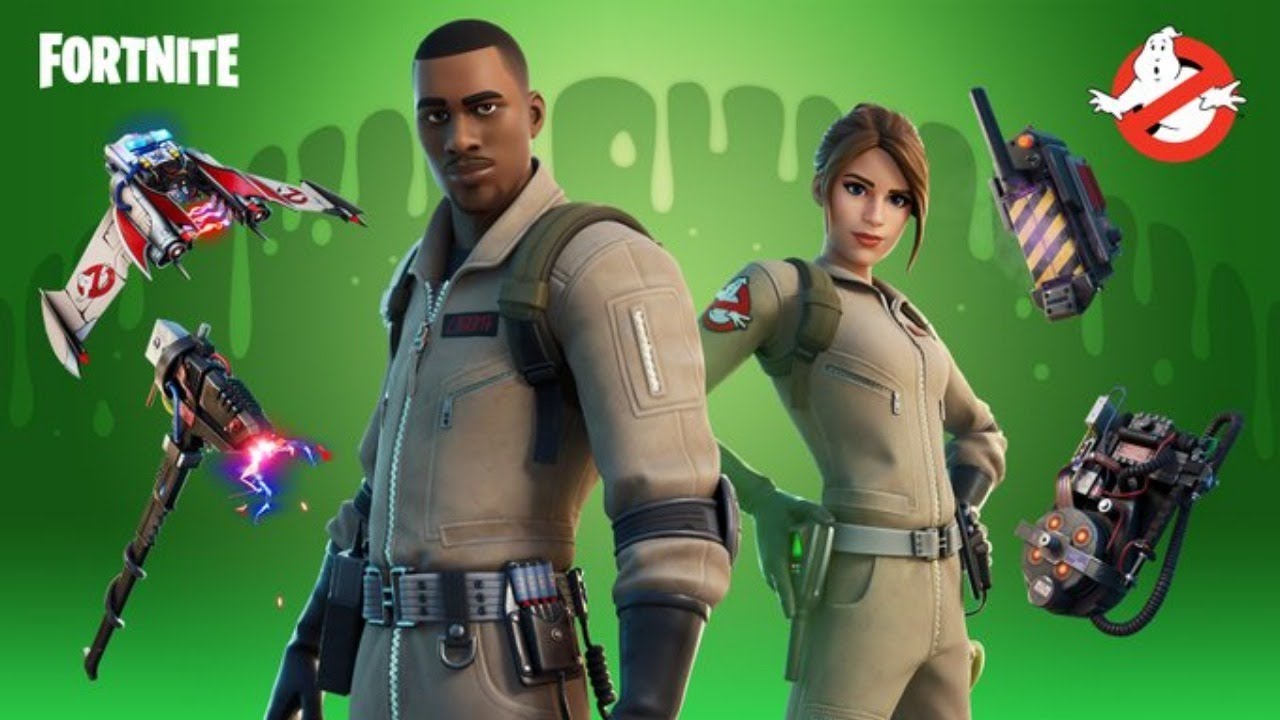 New GHOSTBUSTERS Set! (Fortnite Battle Royale)