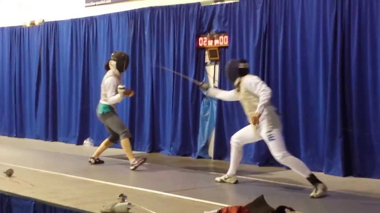 Boston Fencing Club practice match. set 1 YouTube