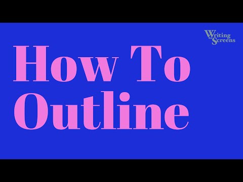 How To Outline