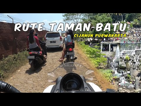 RUTE KE TAMAN BATU CIJANUN PURWAKARTA: Wisata Purwakarta paling hits