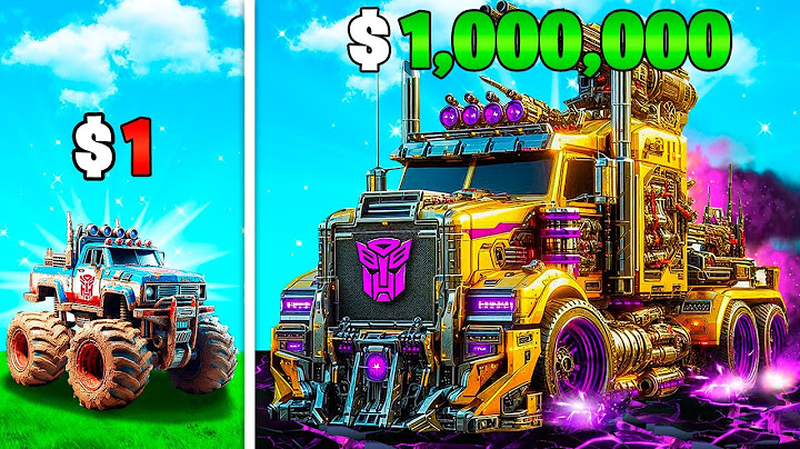 $1 to $1,000,000 TRANSFORMER Monster Truck in GTA 5