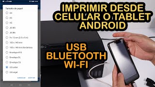 Impresión Movil📱por USB, Bluetooth y WI-FI | Desde Celular o Tablet Android | USB micro y USB tipo C screenshot 2
