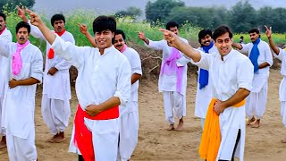 Bhangda Paale - Video Song | Karan Arjun | Shahrukh \u0026 Salman | Mohd. Aziz, Sadhana Sargam \u0026 Sudesh