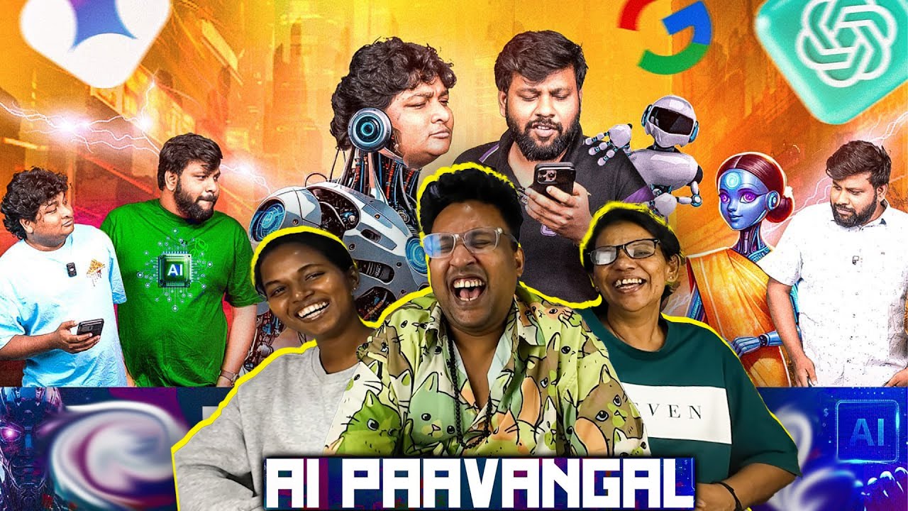 AI Paavangal Reaction 😂 | Ramstk Family
