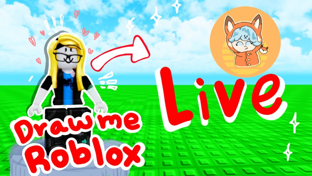 🔴LIVE🔴: 🔴Playing Draw me in ROBLOX