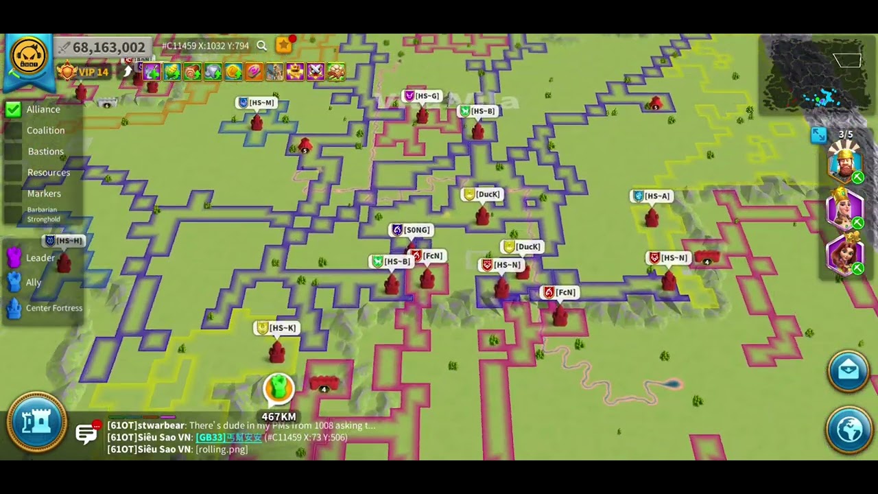 1960 vs 1307 KvK update - Rise of Kingdoms