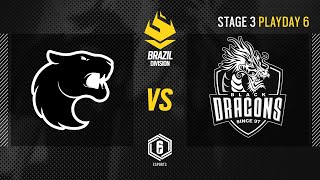 FURIA vs. Black Dragons \/\/ LATAM League Brazil Division 2021 - Stage 3 - Playday 6