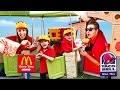 Mcdonalds drive thru taco bell vs mcdonalds parody  compilation