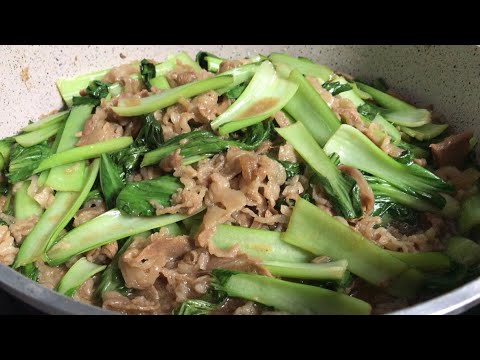Tumis Pokcoy Daging Sapi